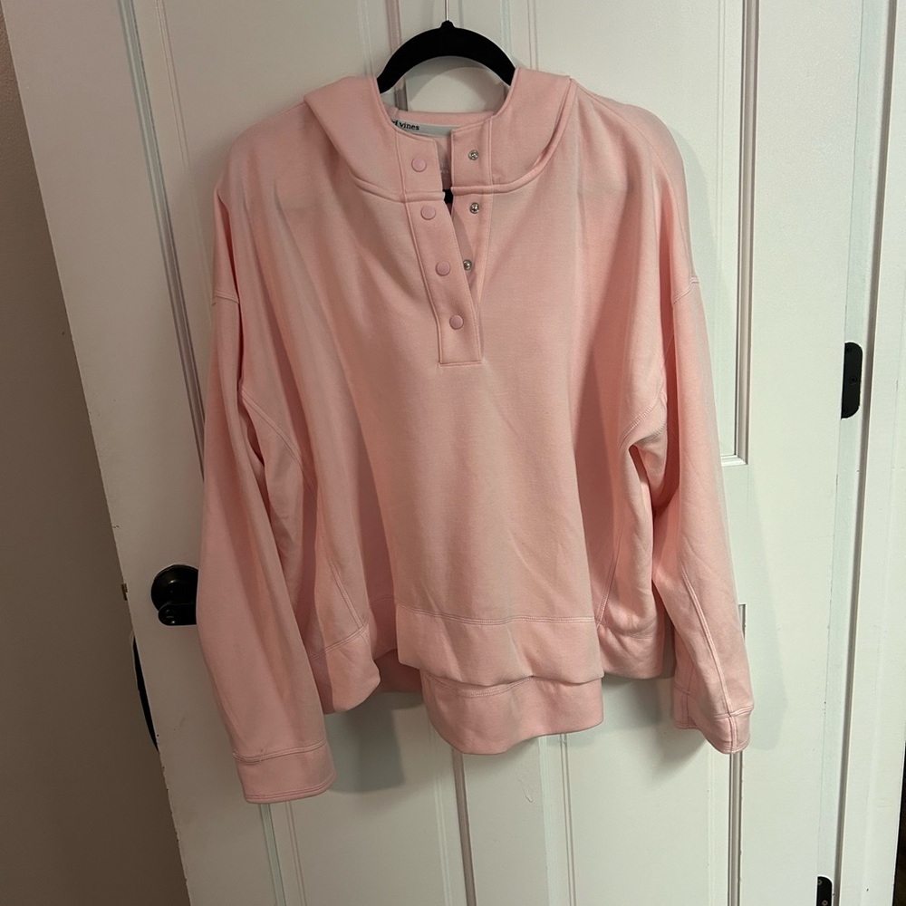 Vineyard Vines Hooded Snap Front Pullover Sweatshirt- Women’s XL